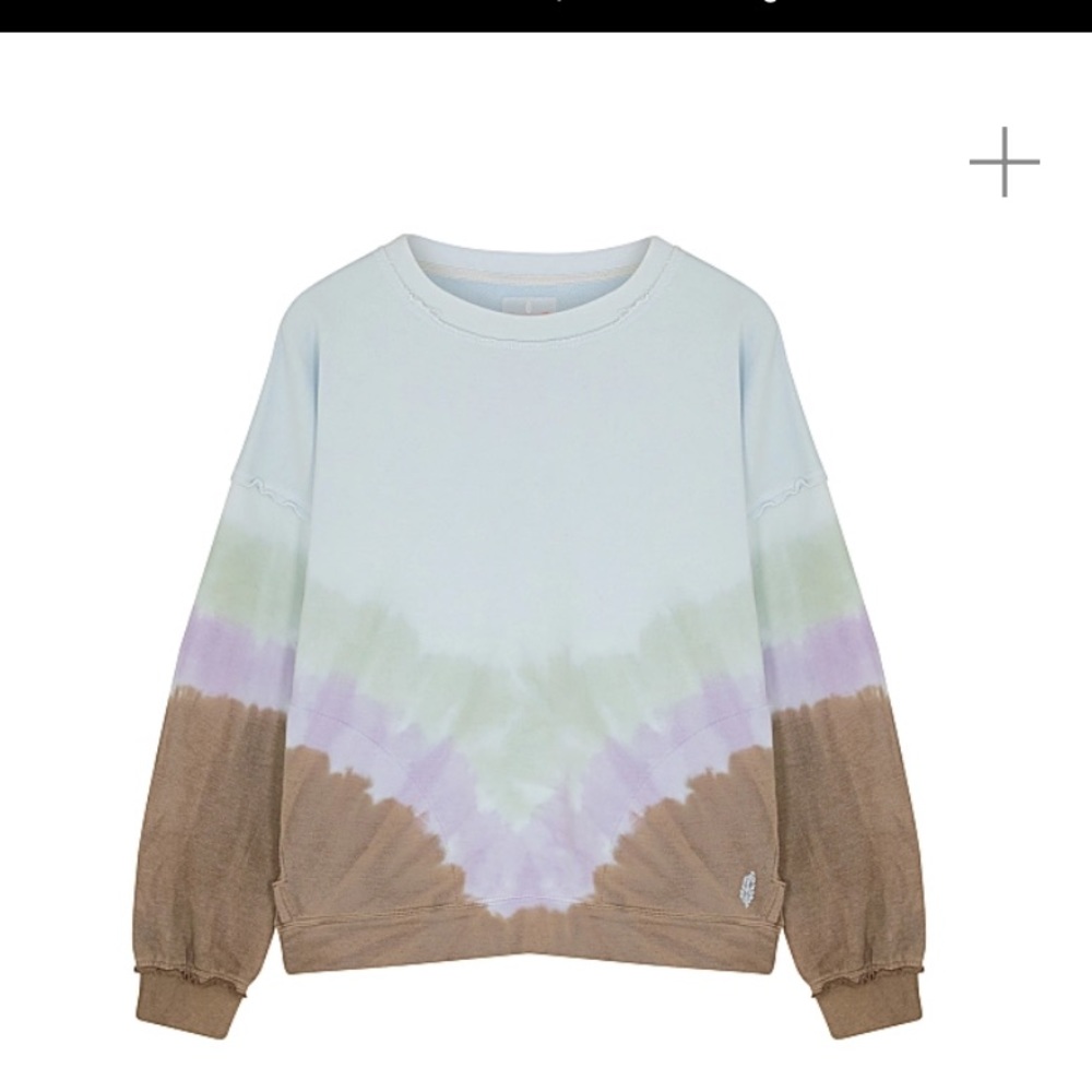 New FREE PEOPLE MOVEMENT Ombré Metti cotton-blend sweatshirt - Picture 8 of 12